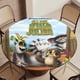 thumbnail image 5 of ¡Viva el Rey Julien!-theme Fitted Round Tablecloths Elastic Edged Table Covers Waterproof Table Cloth for Kitchen Holiday Party Tables Decor 120cm, 5 of 6