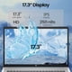 thumbnail image 4 of Laptop HP 17.3" con pantalla táctil, para negocios, AMD Ryzen 5, 16 GB de RAM, 1.5 TB, 4 of 9
