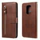 thumbnail image 1 of Funda con Cremallera para Motorola MOTO G9 Play, Carcasa Cartera de Cuero PU con Soporte y Tarjetero, 1 of 5
