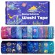 thumbnail image 1 of Juego de cintas adhesivas WAPETASHI Gold Foil Galaxy, 24 rollos, 3 m, 1 of 7