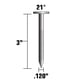 thumbnail image 2 of Uñas para enmarcar Metabo HPT 20302SHPT 21° 3x0,120, 1000 unidades, 2 of 3