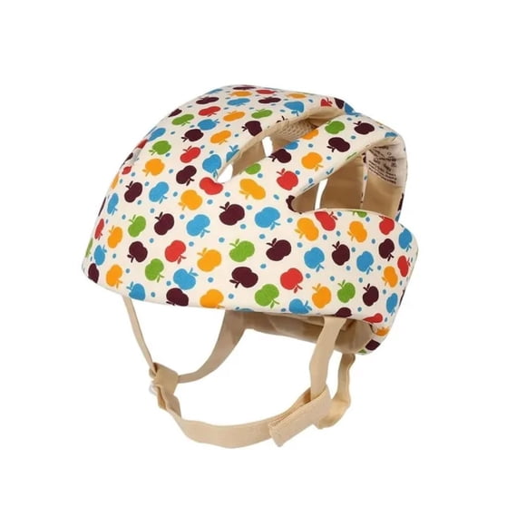 Casco Proteccion Seguridad Bebe Antigolpe Gateo Beige