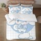 thumbnail image 1 of Cinnamoroll 3-Piece Bedding Set For Kids Boys Girls Adult Cartoon Warm Cute Fashion Holiday Present Gift Bed Sheets, 1 of 5