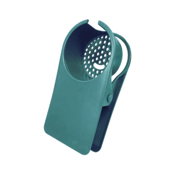Soporte de taza de escritorio Soporte de tazas de café práctico Soporte de biberón de taza de agua fácil de instalación fácil para la oficina en casa Verde