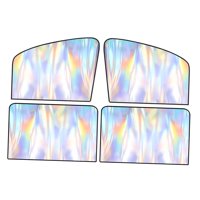 Ioensy - 4 Piezas De Parasol Para Ventana Lateral De Camión, Automóvil, Suv, Cubierta Para Parasol Para Ventana De Automóvil