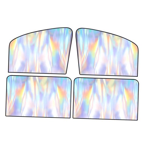 Ioensy - 4 Piezas De Parasol Para Ventana Lateral De Camión, Automóvil, Suv, Cubierta Para Parasol Para Ventana De Automóvil