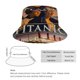 thumbnail image 2 of Película Titanic Sombrero bucket para adultos, gorra de protección solar, sombrero de pescador plegable para viajes al aire libre, pesca y actividades de verano, 2 of 6
