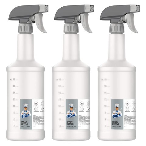 Botellas De Aerosol Mr.Siga De 700 Ml, Resistentes, Reutilizables, Paquete De 3