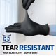 thumbnail image 2 of Guantes de nitrilo para exámenes Supmedic Medical, negros, 3,5 mil, 100 unidades, 2 of 9