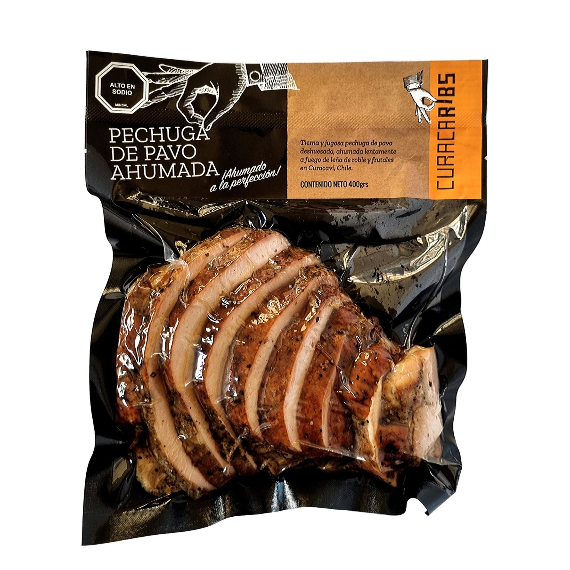 Pechuga De Pavo Ahumada 400 g Curacaribs