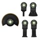 thumbnail image 1 of Juego de 5 cuchillas FLEX para madera, metal y PVC, 1 of 1