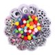 thumbnail image 3 of 900 Unids Wiggle Eye Eyes Auto Adhesivo Eyes Ojos Con Pom Poms DIY Crafts, 3 of 5
