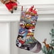 thumbnail image 2 of Yokai Watch Tema: Calcetines de Navidad, fino lino blanco para colgar en escaleras y chimenea, decoración navideña para el hogar, regalo de Navidad.54cm×38cm, 2 of 5