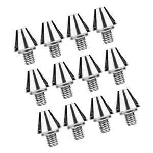 Magideal - Tacos De Repuesto Para Botas De Fútbol, 12 Uds., Tornillo En Césped Antideslizante Estable, Clavos Roscados Para Botas De Fútbol M6 Para Competición 11Mm