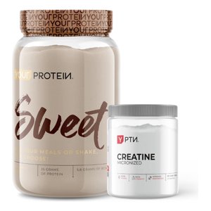 Pack Creatina Sin Sabor 300 Gr + Your Protein Whey 1.27 Kg Vainilla