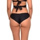 thumbnail image 2 of Bikini Calzón Con Drapeado Trasero Est. Negro M, 2 of 3