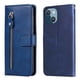 thumbnail image 1 of Funda con Cremallera para iPhone 13, Carcasa Cartera de Cuero PU con Soporte y Tarjetero, 1 of 6