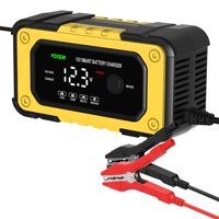 Magideal - Cargador De Batería 12V 6A Ventilador Mantenedor De Batería De Enfriamiento Para Automóvil Camioneta