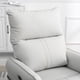 thumbnail image 2 of Rocking Recliner Chair,360 ° Swivel Nursery Rocking Chair,Glider Chair,Modern Small Rocking Swivel Recliner Chair for Bedroom,Living Room Chair Home Theater Seat,Side Pocket(Light Gray+360°Swivel), 2 of 3