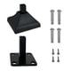 thumbnail image 1 of Kit de base con brida para cerca Rockwill para postes cuadrados de 2.54 cm, 1 of 7