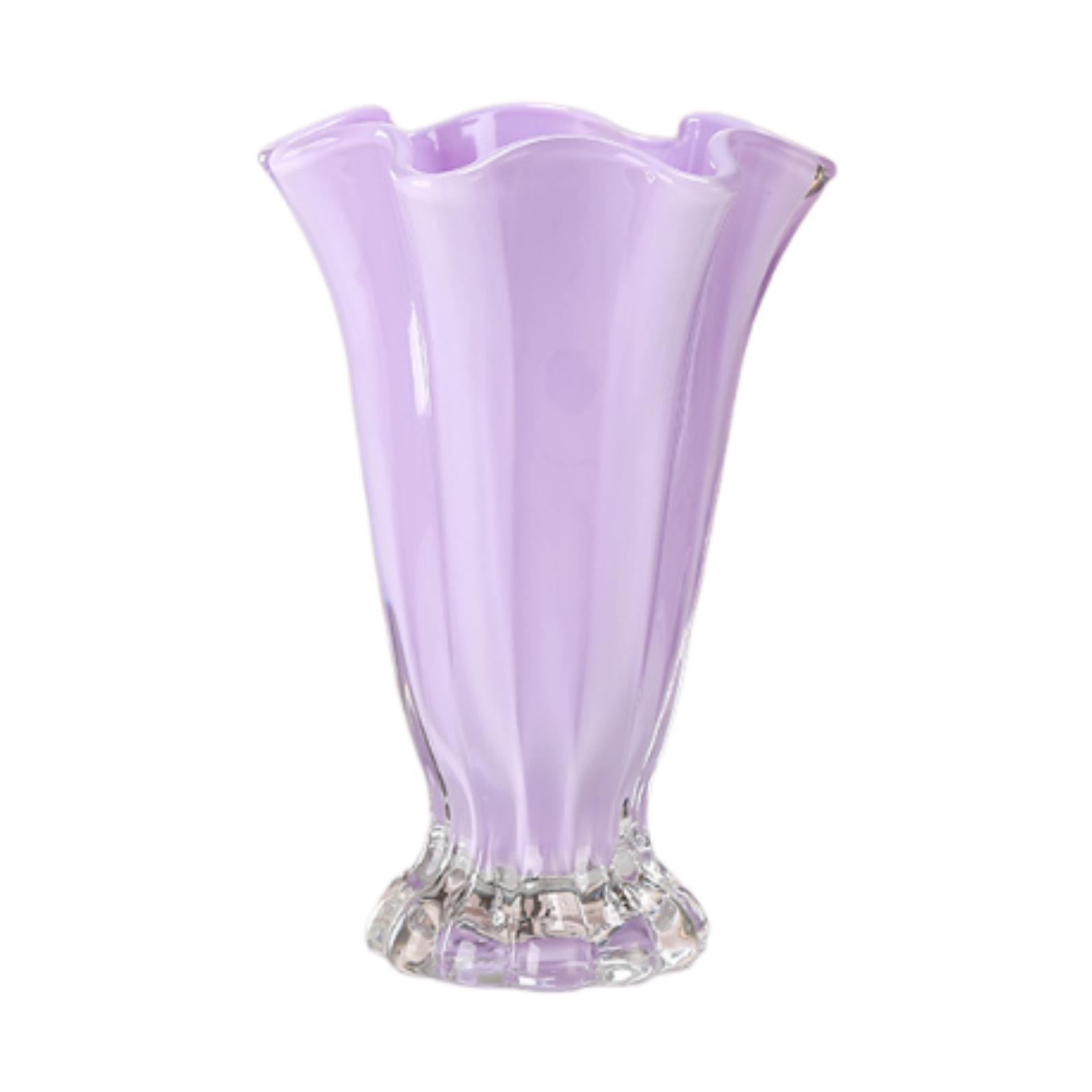 Magideal - Jarrón De Flores, Jarrón Hidropónico, Decoración Rústica, Maceta Decorativa Moderna Para El Hogar, Bodas, De Comedor, Fiestas Y Oficinas. Violeta
