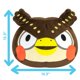 thumbnail image 5 of Plush Toy Club Mocchi Mocchi Animal Crossing Blathers, 38 cm, 5 of 5