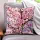 thumbnail image 1 of Flor de Cerezo Fundas de almohada de terciopelo con tema, regalos de funda de almohada, decoración para el hogar, cojín de lanzar, regalo de cumpleaños para fans y parejas.30*30cm., 1 of 6