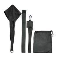 Magideal - Paracaídas De Natación, Cinturón De Resistencia De Natación Equipo De Entrenamiento De Velocidad Velocidad Velocidad De Niños Adultos Práctico Fuerza M Black M