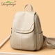 thumbnail image 2 of Women Large Capacity Backpack Purses High Quality Leather Female Vintage Bag School Bags Travel Bagpack Ladies Bookbag Rucksack, 2 of 3