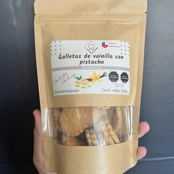 Galletas de Vainilla con Pistacho 150 gr