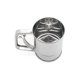 thumbnail image 2 of Tamizador de harina Fox Run, acero inoxidable, 700 ml, 3 tazas, metálico, 2 of 6