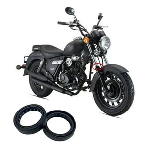 Genérico - Retenes De Telescopica Keeway Superlight 200 Japones Negro