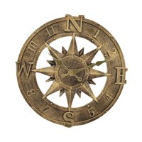 Bothyi - Reloj De Pared Sin Tictac, Regalos, Decoración De Pared Para Dormitorio, Baño, Sala De Estar, Dorado