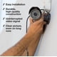 thumbnail image 4 of Cable siamés Nordstrand RG59 de 300 pies para cámara de seguridad CCTV, 4 of 6