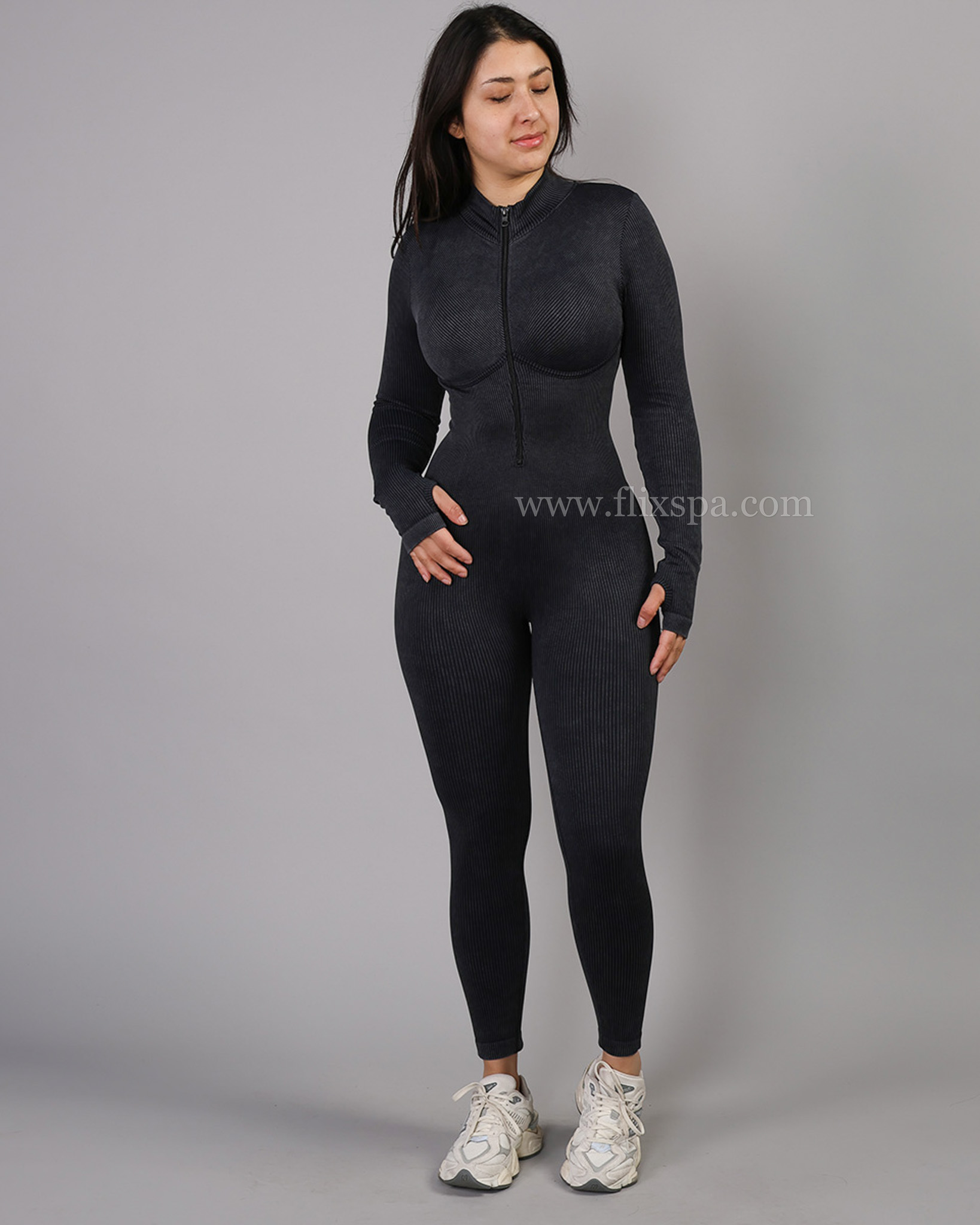 Flix Spa - Enterizo Largo Push Up Mujer Efecto Reductor Premium