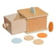 thumbnail image 1 of Caja De Monedas De Madera Aprendizaje Temprano Educativo Para Niños Regalos De Vacaciones Para Niños, 1 of 5
