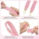 thumbnail image 5 of Correa cruzada para celular WEZEBEL rosa ajustable de nailon, 5 of 8