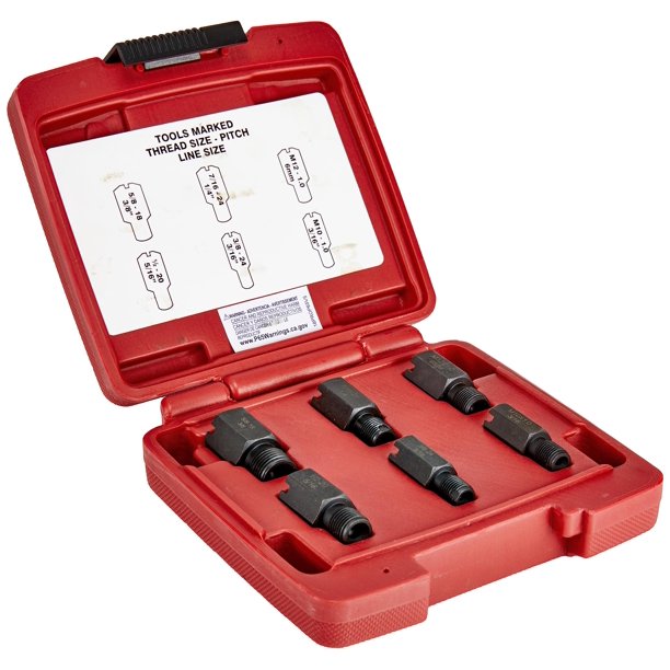 Kit de Reencauche de Roscas para Conectores de Línea y Cilindro de Freno LTI TOOLS LT993