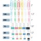thumbnail image 2 of Juego de 440 piezas de clips de papel y grapas Mr. Pen en colores surtidos, 2 of 7
