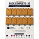 thumbnail image 2 of Pack 10 Poleras Basicas 100% Algodon Cuello Redondo 200g Camel Oscuro Xxl Lisa, 2 of 3