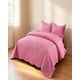thumbnail image 3 of Quilt Cubrecama De Verano 2 Plazas Con Relieve Color Rosado, 3 of 4
