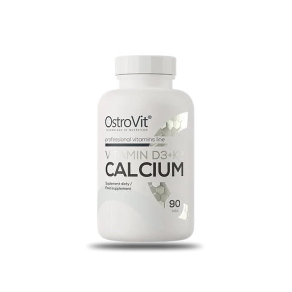 OstroVit Vitamina D3 + K2 + Calcium 90 tabs