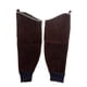 thumbnail image 4 of Mangas divididas protectoras resistentes de la soldadura del cuero del zurriago para los brazos marrón, 4 of 5