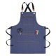thumbnail image 1 of REGALWOVEN Delantales para Mujeres con Bolsillos, Delantal de Cocina Ajustable con Cintura Extra Larga 23.4x29.5 pulgadas Azul, 1 of 6