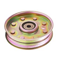 Magideal - Polea Tensora Plana 01004081 Reparación Suministros De Jardinería Máquina De Patio Patio Repuesto Fácil De Instalar Reemplazo De Pieza De Cortadora De