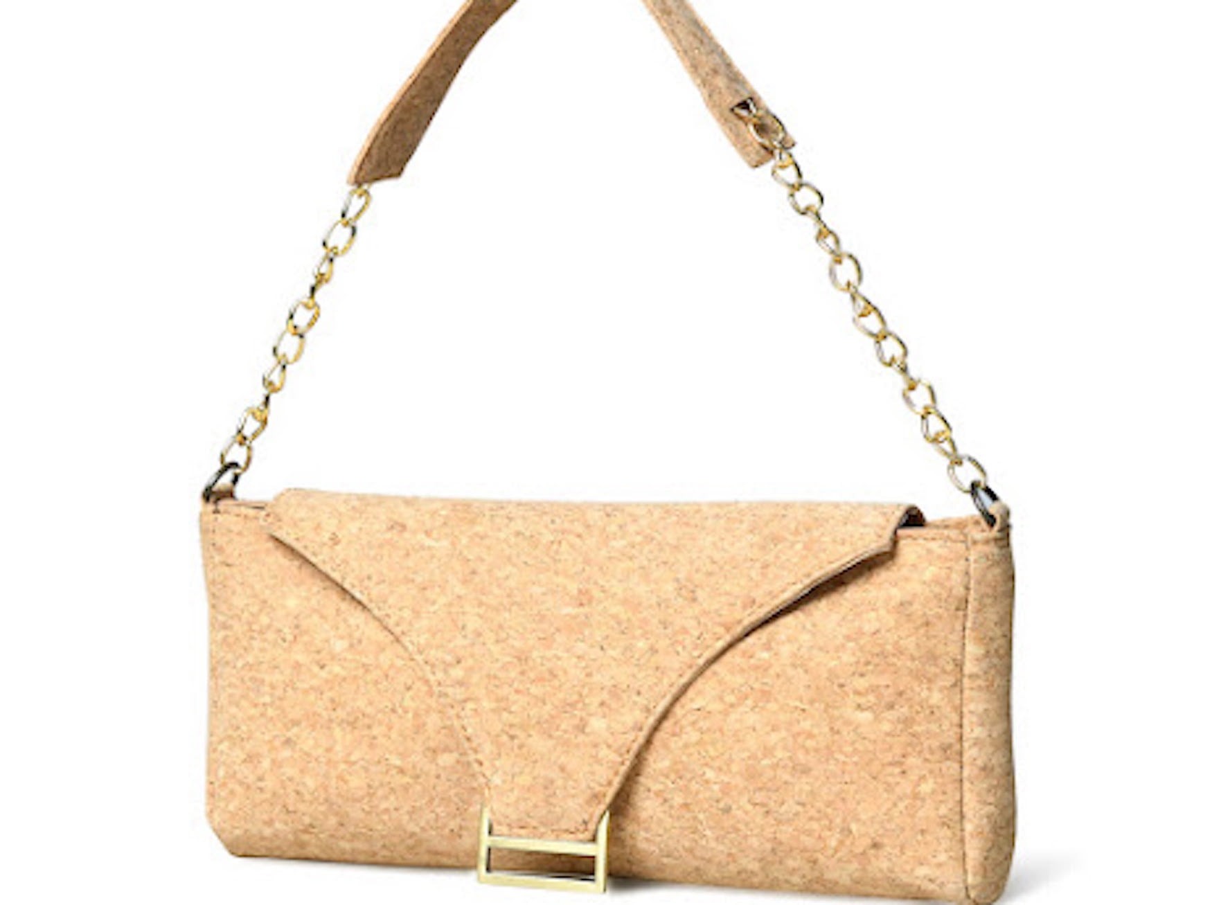 Cartera Sharo Natural Cork Para Mujer