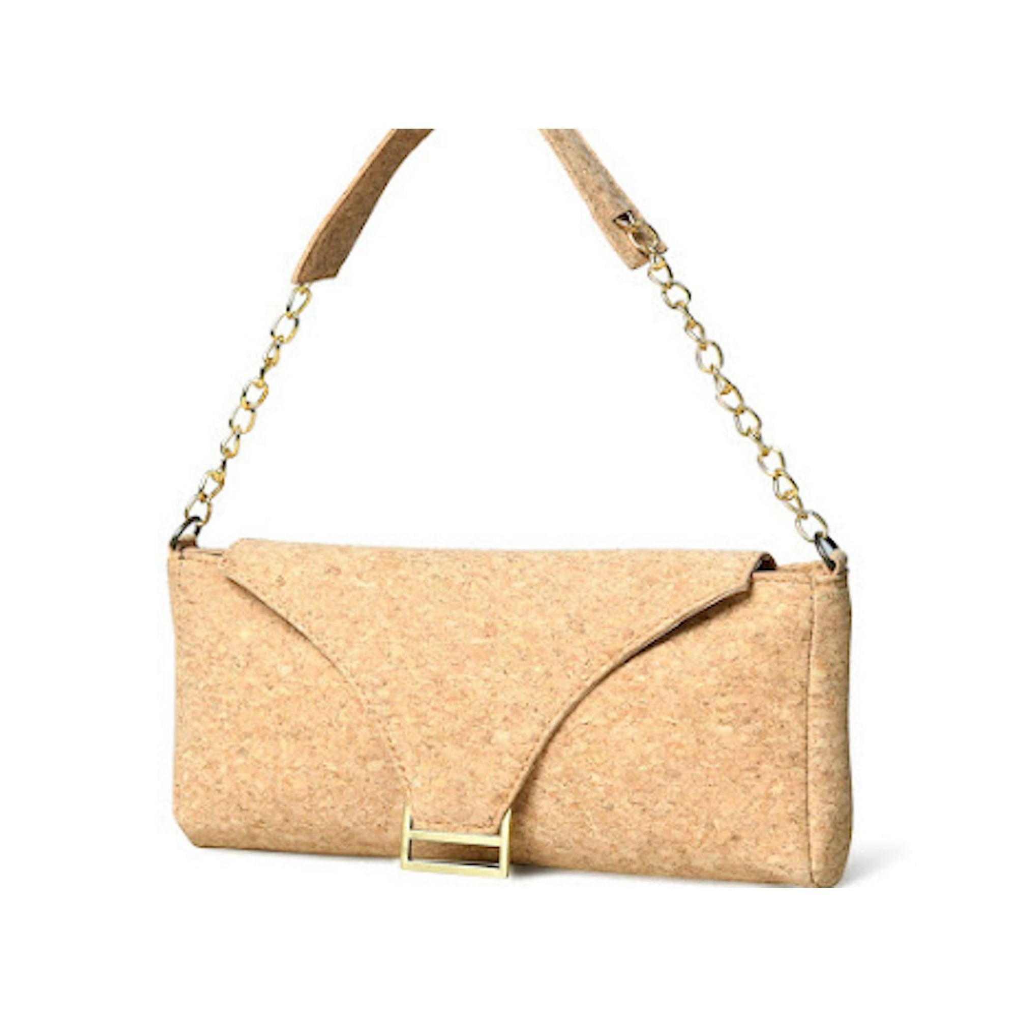 Cartera Sharo Natural Cork Para Mujer