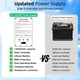 thumbnail image 4 of Ventilador extractor solar de 25 W con batería de 12.000 mAh y 2.600 RPM, 4 of 8