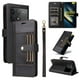 thumbnail image 1 of FOXDOCK Funda tipo Cartera para Xiaomi POCO F6 Pro 5G – Cubierta de Cuero PU con Múltiples Ranuras, Bolsillo para Efectivo y Correa de Muñeca, 1 of 6