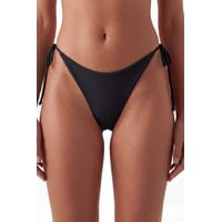 Samia - Bikini Colales Con Amarras Negro